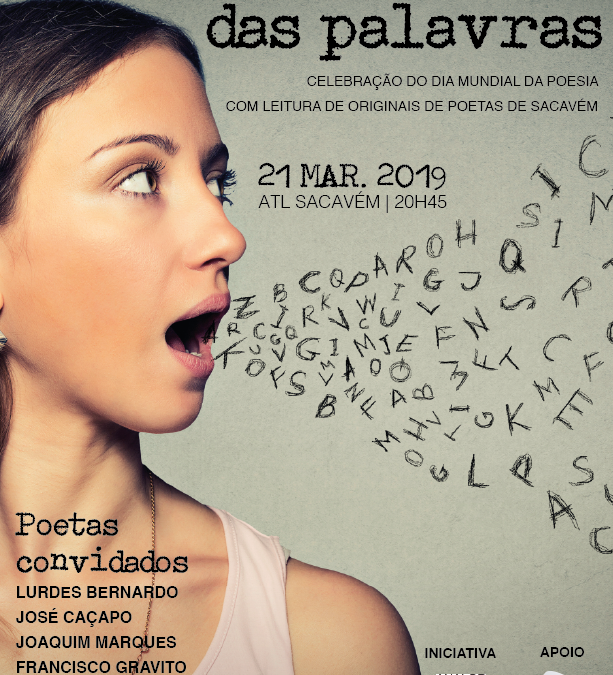 ATRAVÉS DAS PALAVRAS – 21 março 2019