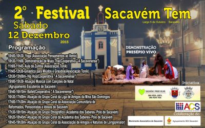 2º Festival Sacavém Tem – 12 Dezembro