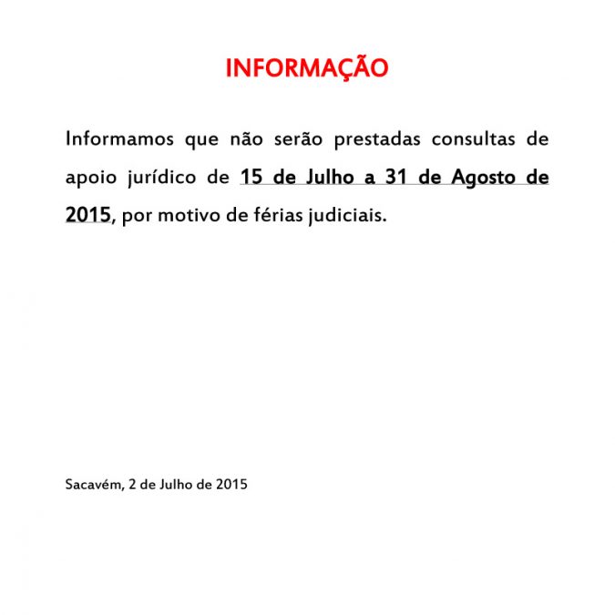 INFORMAÇÃO