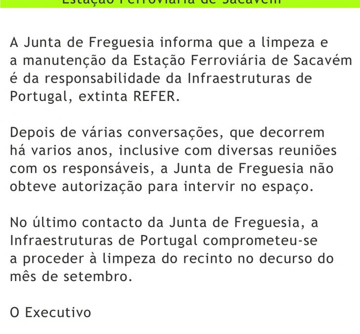 Estação Ferroviária de Sacavém