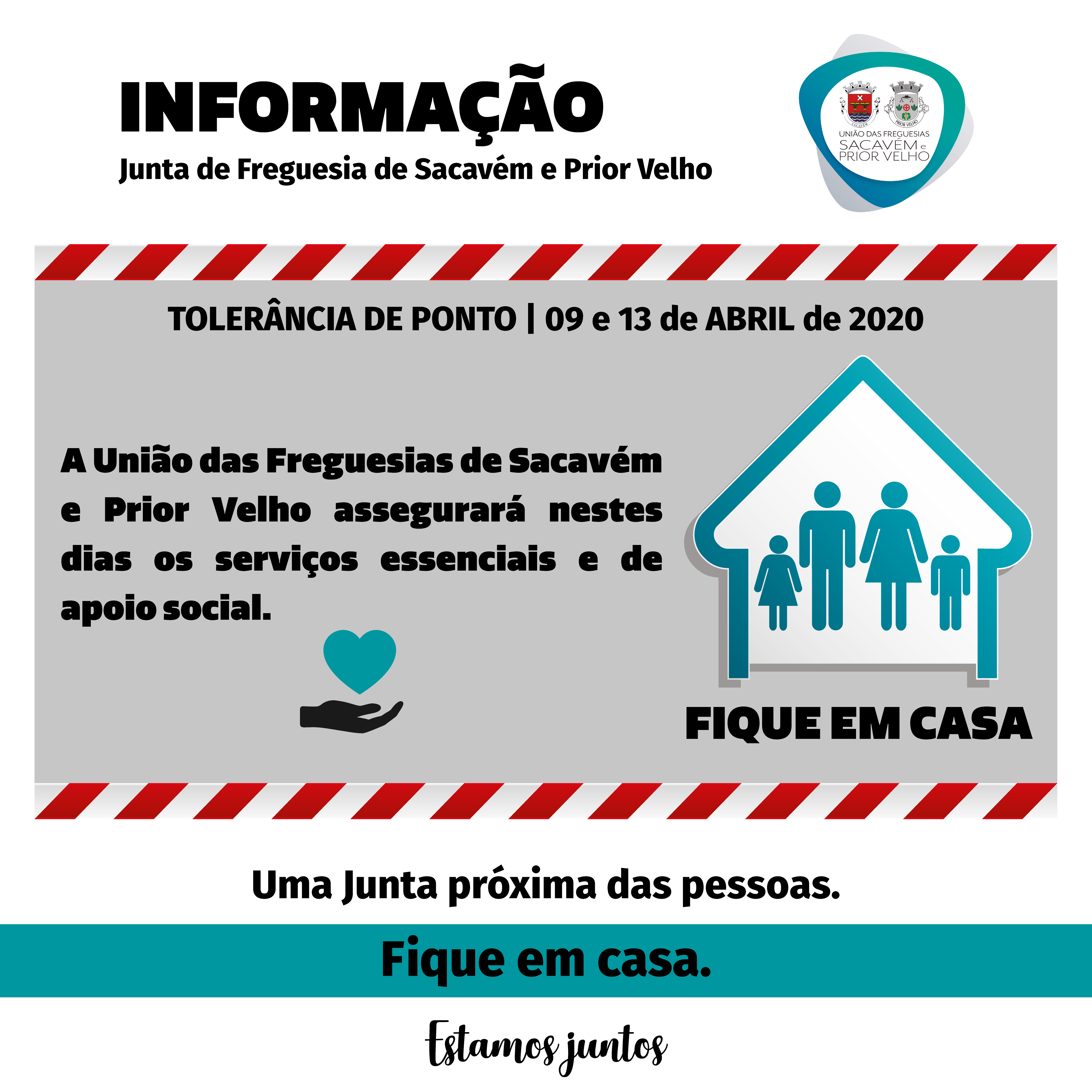 TOLER\u00c2NCIA DE PONTO | 9 e 13 de abril - Asseguramos os Servi\u00e7os ...