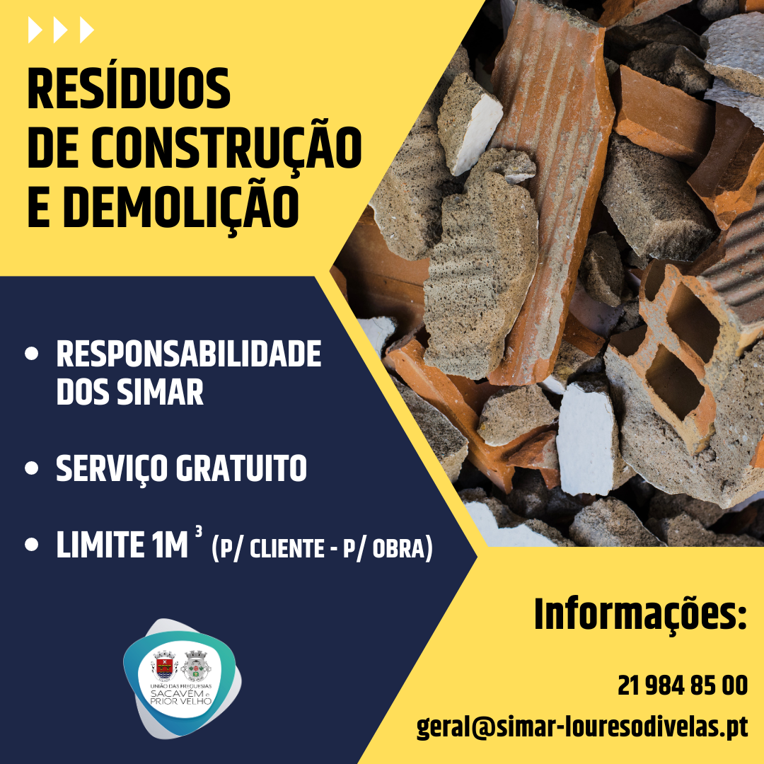 resíduos de construção