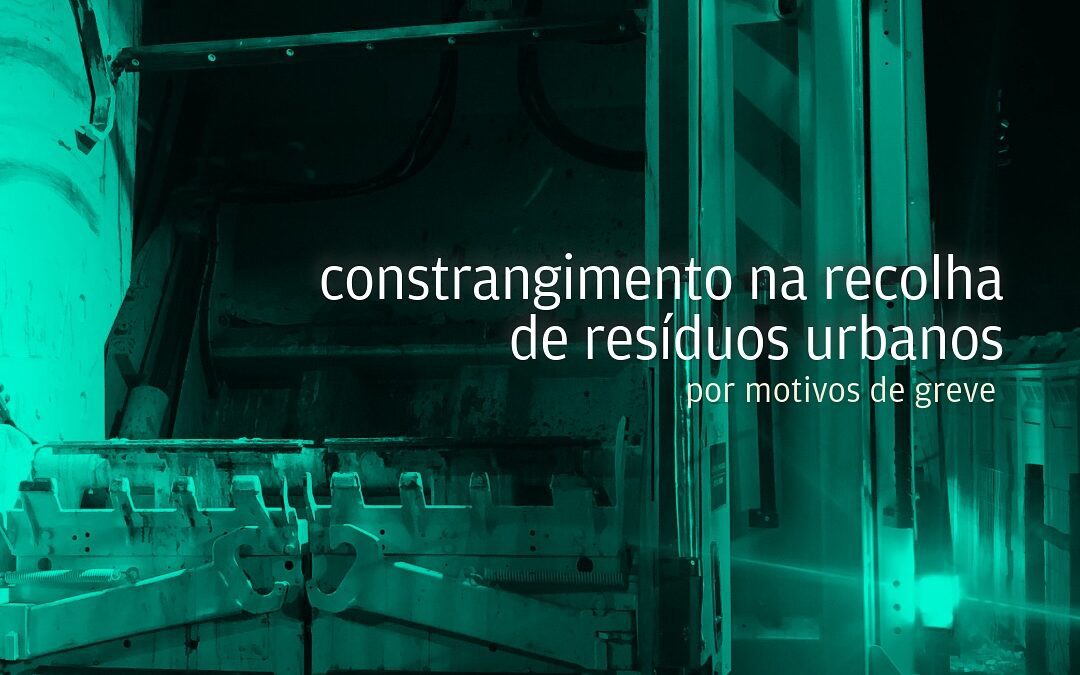 AVISO | DIVULGAÇÃO | SIMAR – CONSTRANGIMENTOS NA RECOLHA DE RESÍDUOS URBANOS – POR MOTIVOS DE GREVE | 25 DE OUTUBRO