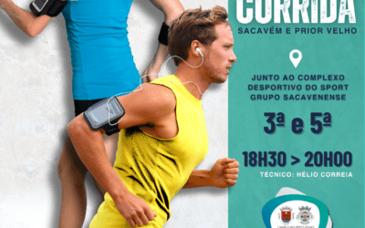 CENTRO MUNICIPAL DE MARCHA E CORRIDA DE SACAVÉM E PRIOR VELHO | INÍCIO DIA 5 DE NOVEMBRO | COMPLEXO DESPORTIVO SPORT GRUPO SACAVENENSE