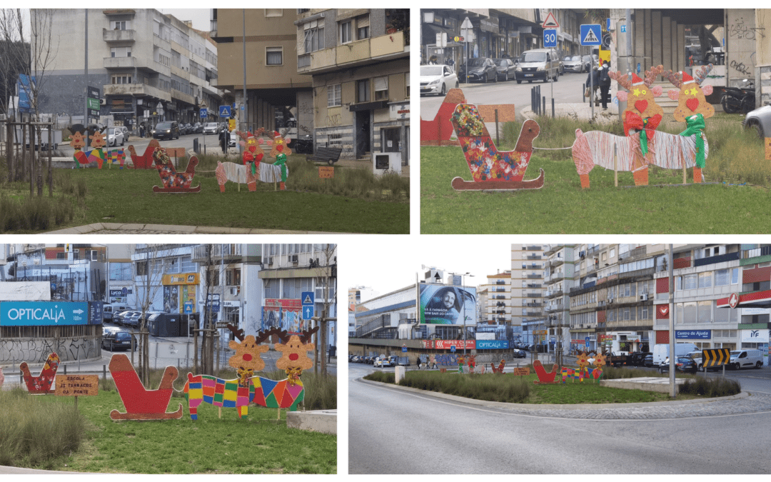 NATAL 2024 | DECORAÇÃO DAS ROTUNDAS | SACAVÉM E PRIOR VELHO