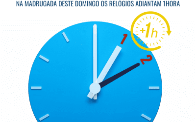 MUDANÇA DE HORA | MADRUGADA DE 30 DE MARÇO | HORA DE VERÃO