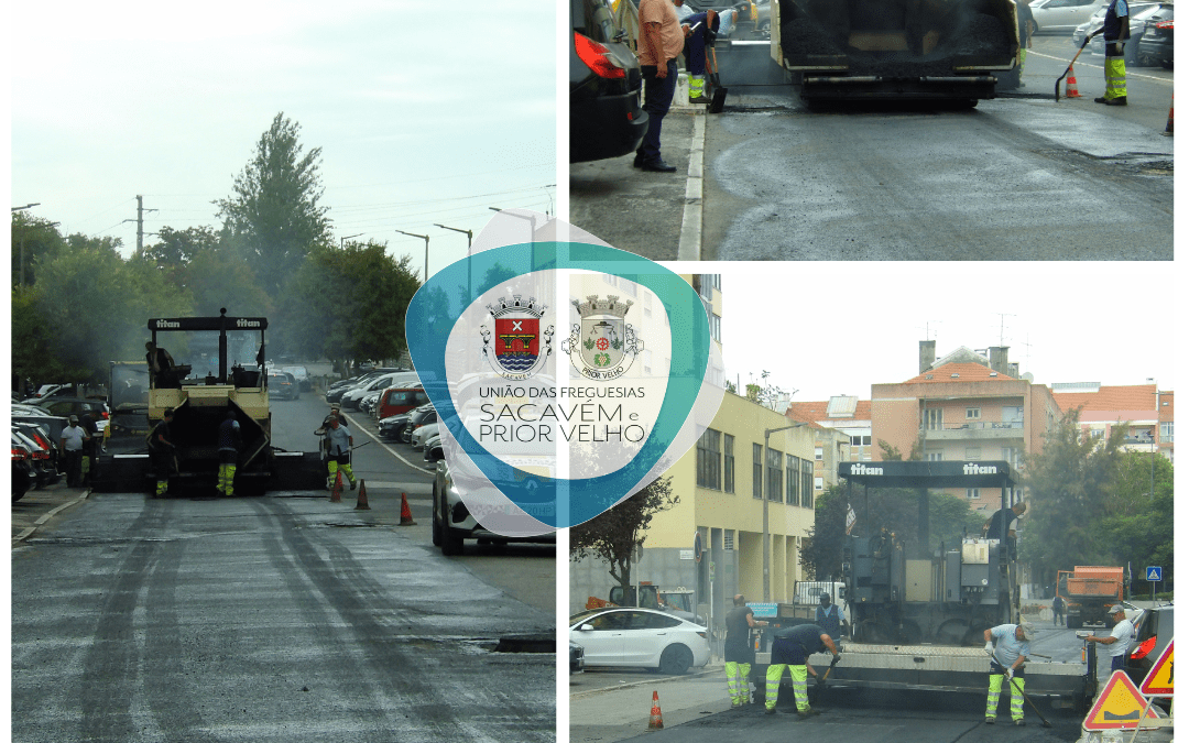 A DECORRER | REPAVIMENTAÇÃO DE ARRUAMENTOS