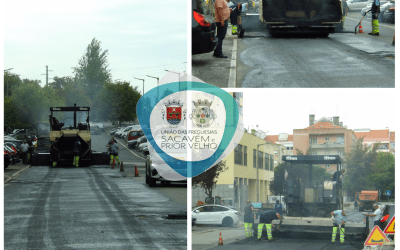 A DECORRER | REPAVIMENTAÇÃO DE ARRUAMENTOS