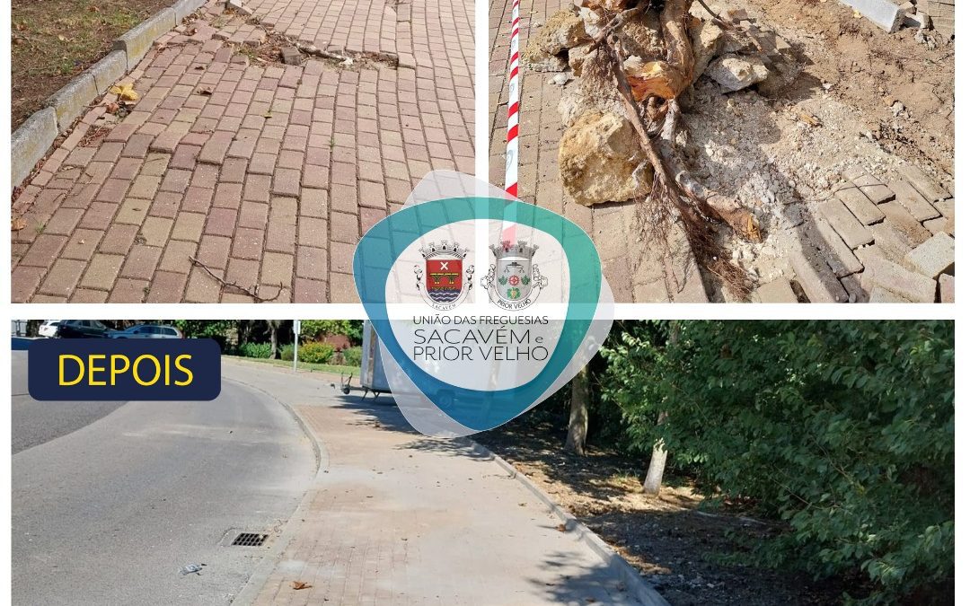 MELHORIA E REQUALIFICAÇÃO DO ESPAÇO PÚBLICO | SACAVÉM