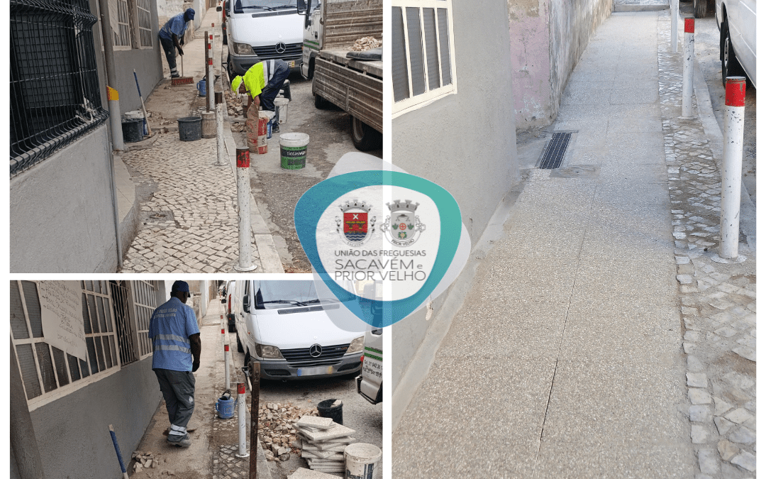 A DECORRER | MELHORIA E REQUALIFICAÇÃO DO ESPAÇO PÚBLICO 