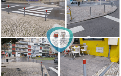 A DECORRER | MANUTENÇÃO E MELHORAMENTO DO ESPAÇO PÚBLICO | COLOCAÇÃO E SUBSTITUIÇÃO DE PILARETES