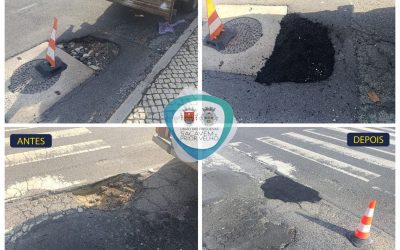 A DECORRER | MANUTENÇÃO DO ESPAÇO PÚBLICO | MELHORIAS NA REDE VIÁRIA