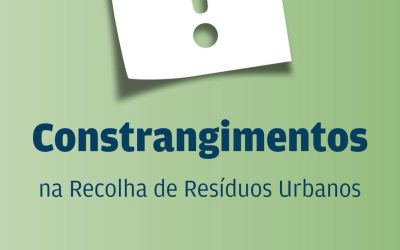 AVISO | SIMAR | CONSTRANGIMENTOS NA RECOLHA DE RESÍDUOS URBANOS