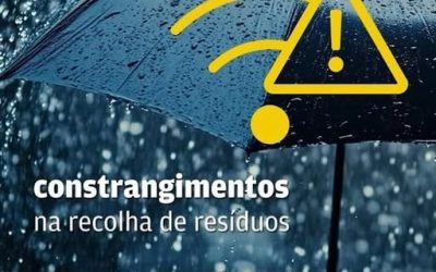AVISO| SIMAR | ALERTA DE TEMPO SEVERO | DEPRESSÃO KRISTIN | CONSTRANGIMENTOS NA RECOLHA DE RESÍDUOS URBANOS