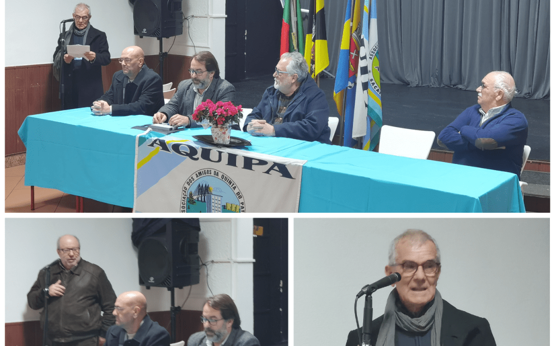 DECORREU | SESSÃO SOLENE DO 29º ANIVERSÁRIO DA AQUIPA – ASSOCIAÇÃO DOS AMIGOS DA QUINTA DO PATRIMÓNIO | 20 DE FEVEREIRO
