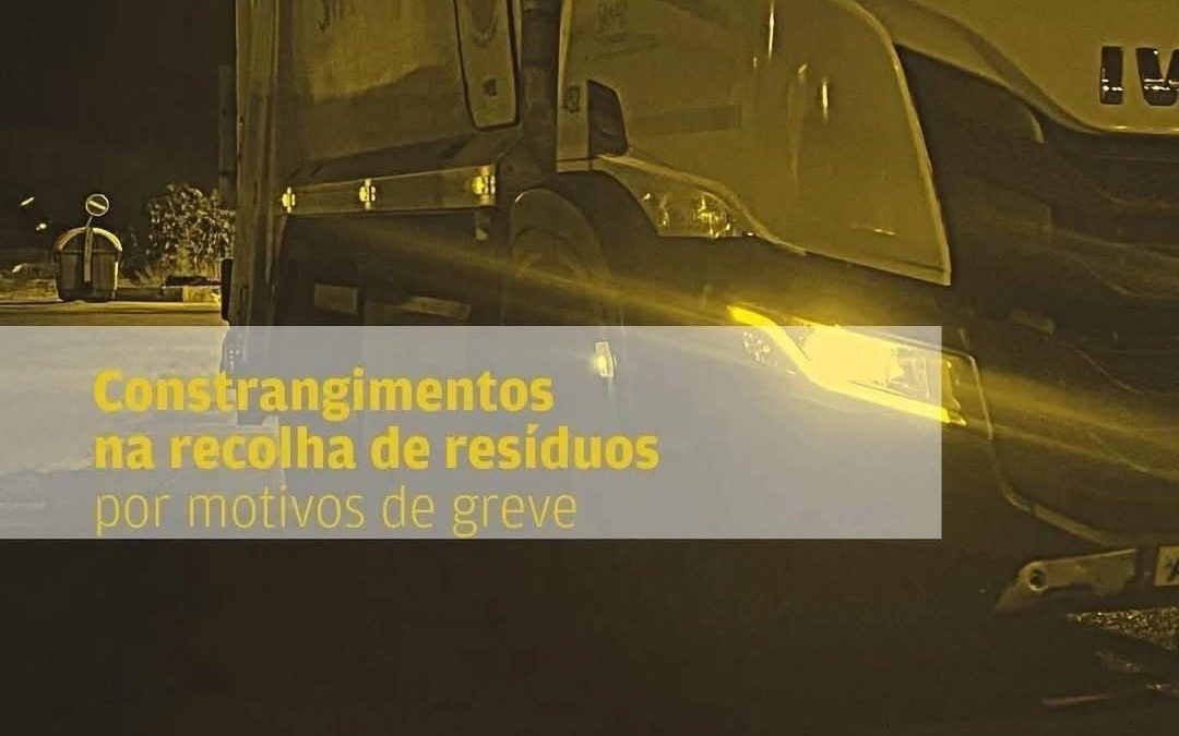 ⚠AVISO – GREVE⚠ | SIMAR | CONSTRANGIMENTOS NA RECOLHA DE RESÍDUOS URBANOS – POR MOTIVOS DE GREVE | 28 DE FEVEREIRO