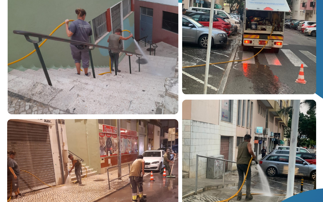 A DECORRER | LAVAGEM DE RUAS | SACAVÉM E PRIOR VELHO