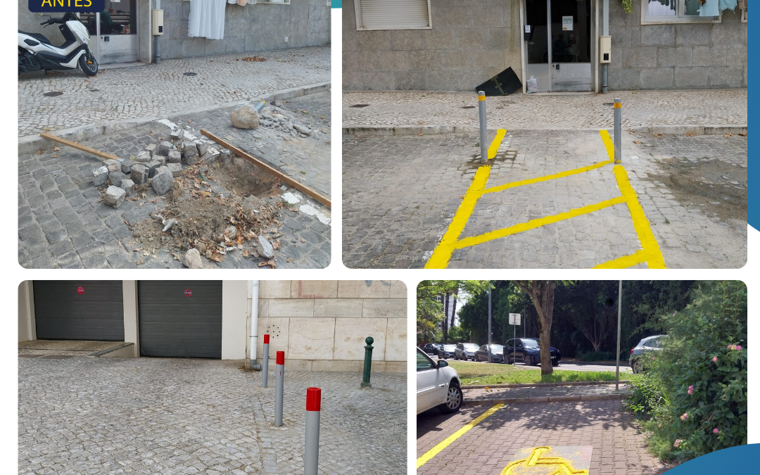 ESPAÇO PÚBLICO | COLOCAÇÃO DE SINALÉTICA HORIZONTAL E VERTICAL