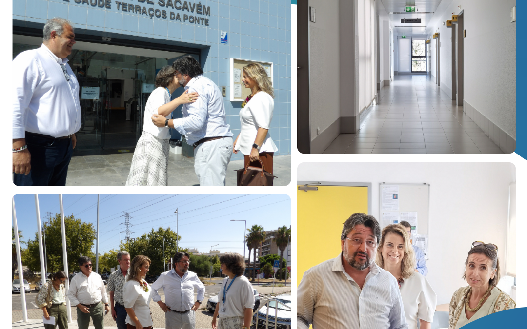 DECORREU | VISITA À UNIDADE DE SAÚDE FAMILIAR DE SACAVÉM