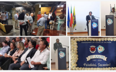 DECORREU | SESSÃO SOLENE | COMEMORAÇÕES 27º ANIVERSÁRIO CIDADE DE SACAVÉM