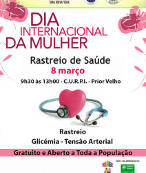 Dia Internacional da Mulher – Prior Velho