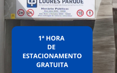 1ª HORA ESTACIONAMENTO GRATUITO | PARQUE SUBTERRÂNEO RUA ESTADO DA ÍNDIA