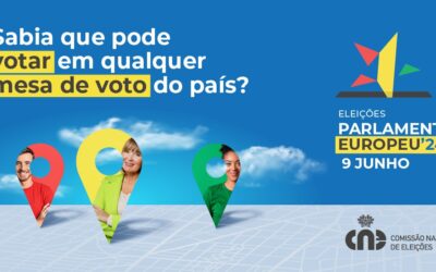 ELEIÇÃO PARA O PARLAMENTO EUROPEU | 9 DE JUNHO