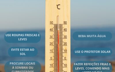 INFORMAÇÃO | PROTEJA-SE DO CALOR