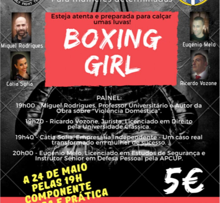 BOXING GIRL – 24 maio 2019