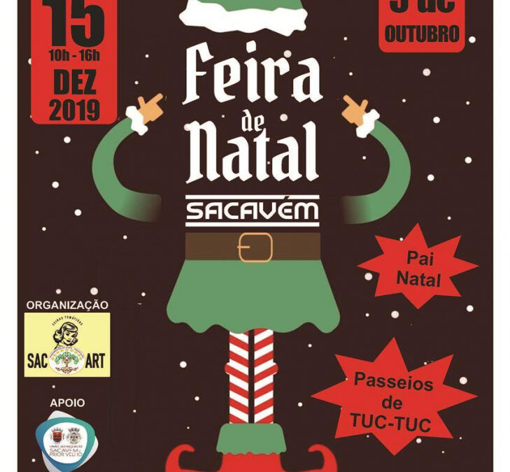 FEIRA DE NATAL | 14 e 15 dezembro 2019