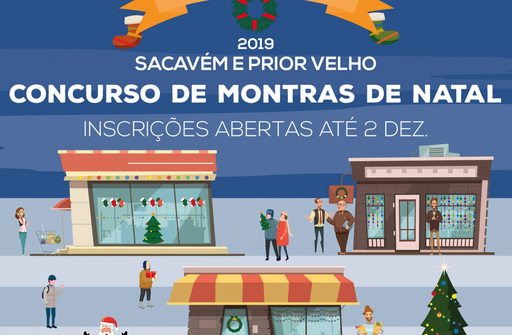 CONCURSO DE MONTRAS DE NATAL EM SACAVÉM