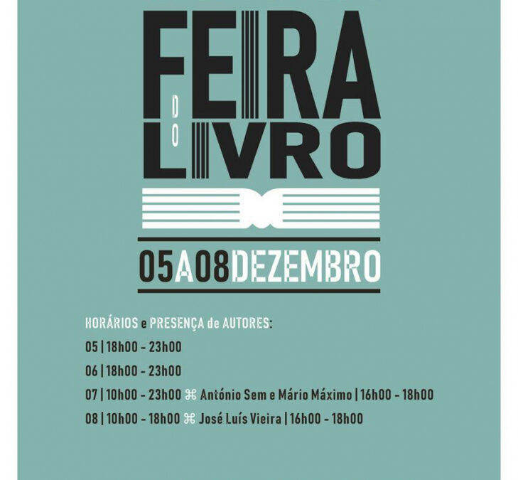 FEIRA DO LIVRO | 5 a 8 dezembro 2019