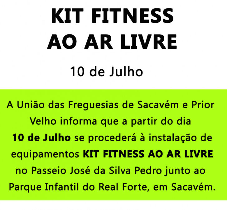 Kit Fitness ao Ar Livre