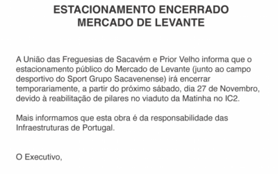 ESTACIONAMENTO ENCERRADO | MERCADO DE LEVANTE