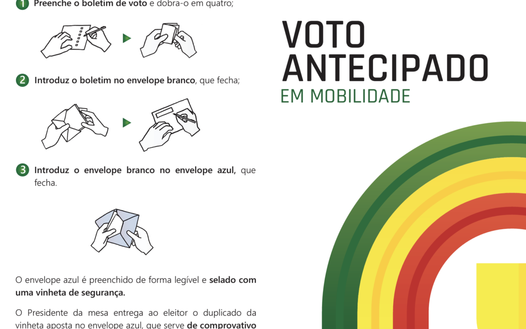 VOTO ANTECIPADO EM MOBILIDADE | ELEIÇÕES PARA A ASSEMBLEIA DA REPÚBLICA | 10 DE MARÇO DE 2024