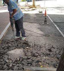 Obras no Prior Velho – Rua de Timor