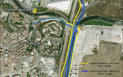 Substituição da Ponte sobre o Rio Trancão em Sacavém