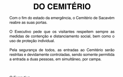 REABERTURA DO CEMITÉRIO