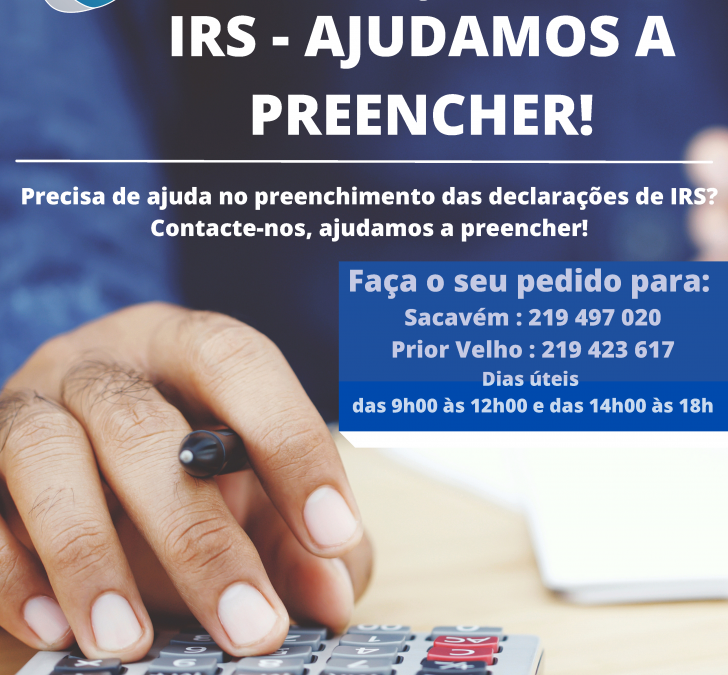 DECLARAÇÕES DE IRS | AJUDA NO PREENCHIMENTO E ENTREGA