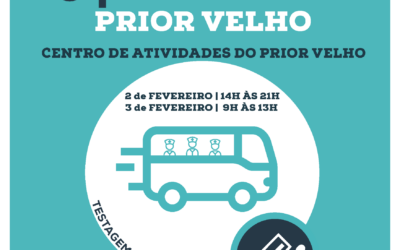 INFORMAÇÃO | TESTAGEM ITINERANTE | PRIOR VELHO