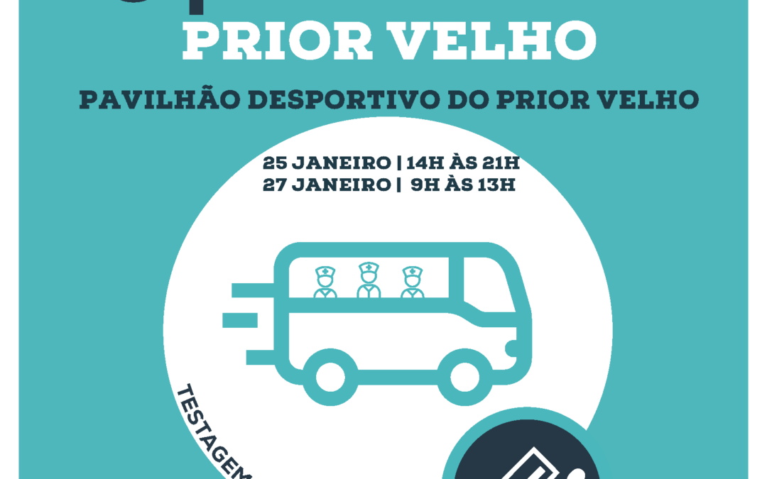 TESTAGEM MAIS PERTO DE SI | PRIOR VELHO