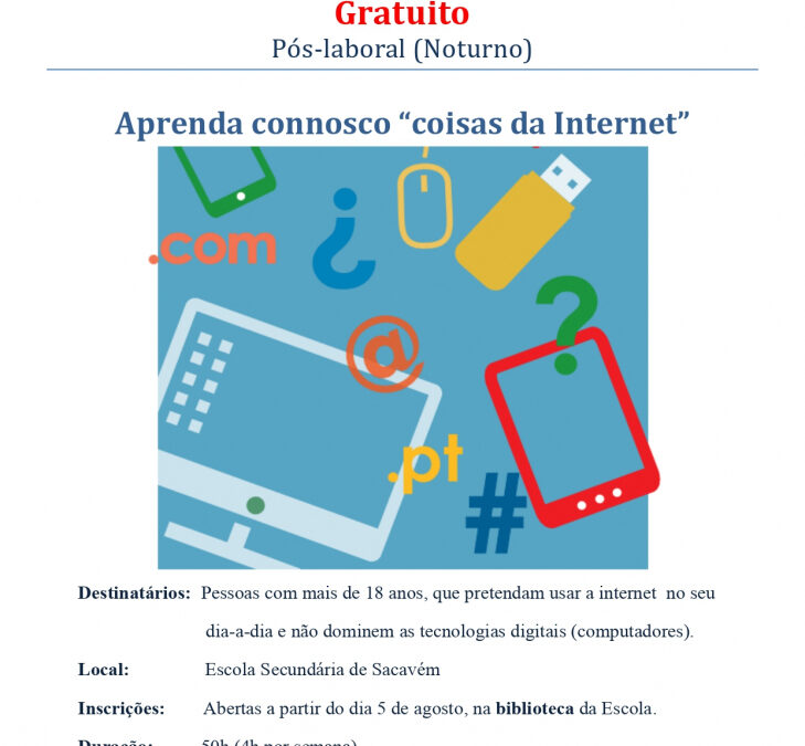 CURSO NOTURNO GRATUITO | Competências Digitais Básicas