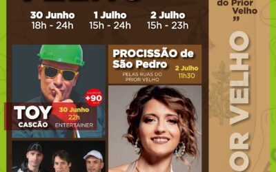 FESTAS DA VILA DO PRIOR VELHO | FESTAS DA PARÓQUIA DE SÃO PEDRO | 30/06 A 02/07