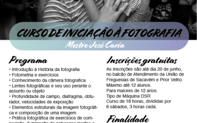 Curso de Iniciação à Fotografia