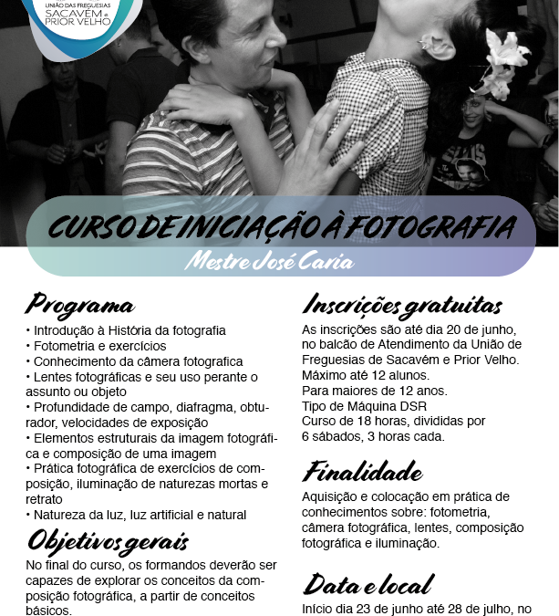 Curso de Iniciação à Fotografia