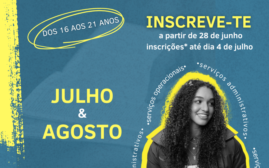 OCUPAÇÃO TEMPOS LIVRES 16 AOS 21 ANOS | VERÃO 2024