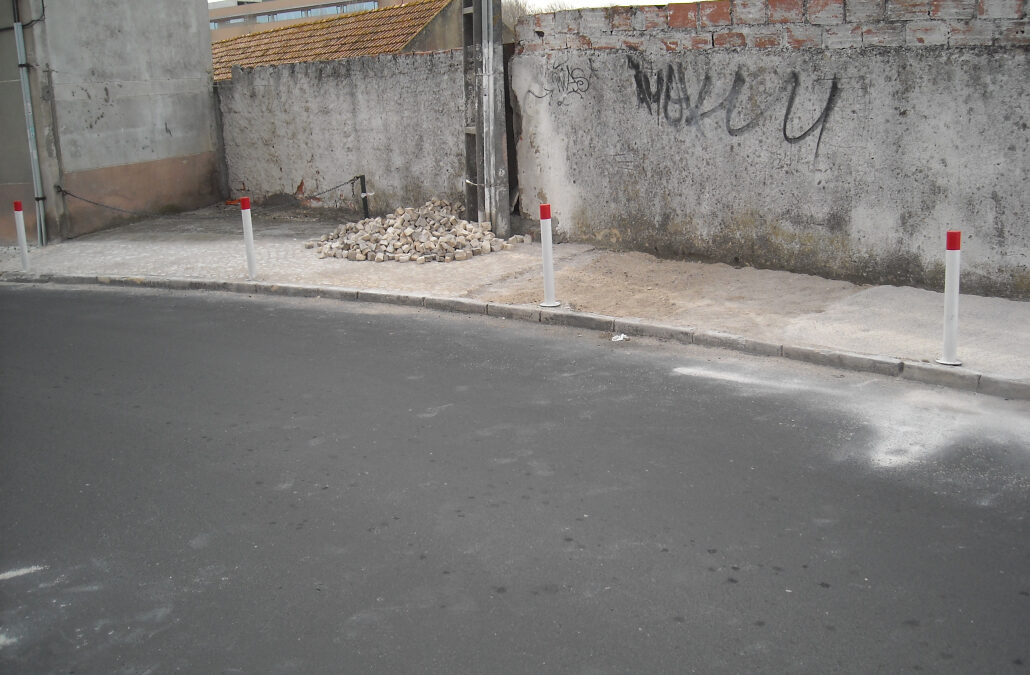 Reparação de passeio | Rua Cidade da Beira