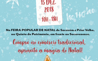 FEIRA DE ARTESANATO E PRODUTOS REGIONAIS – 15 dezembro 2018