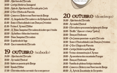 A FEIRA MEDIEVAL COMEÇA JÁ AMANHÃ