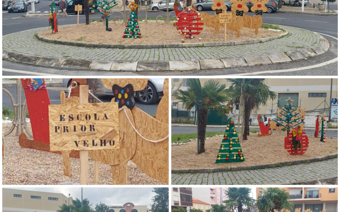 NATAL 2023 | DECORAÇÃO DAS ROTUNDAS | SACAVÉM E PRIOR VELHO